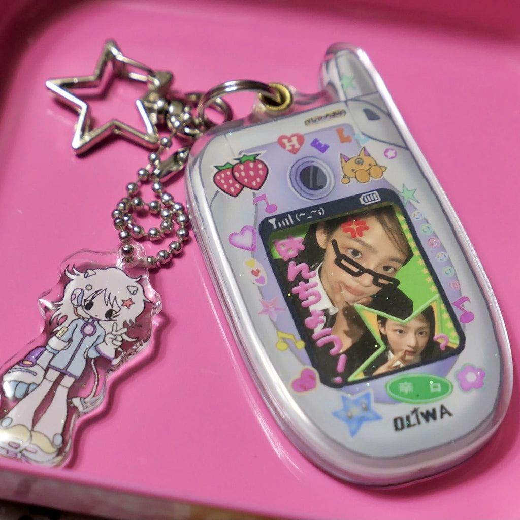Mini Mobile Phone anime charm