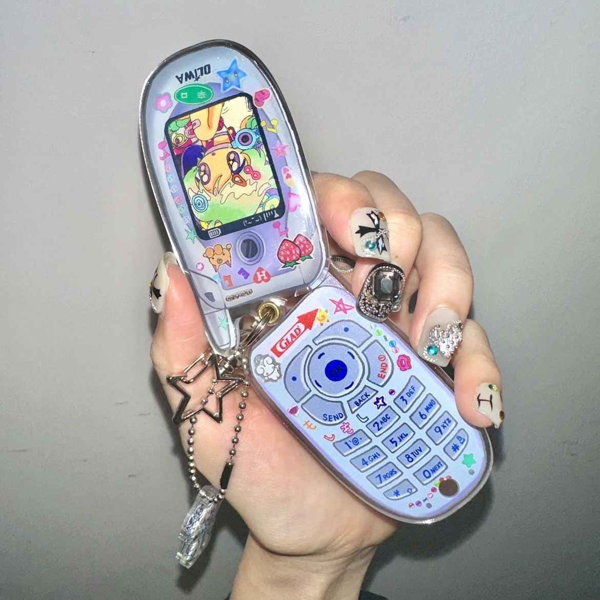 Mini Mobile Phone anime charm