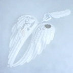 Angel's wings bag charm