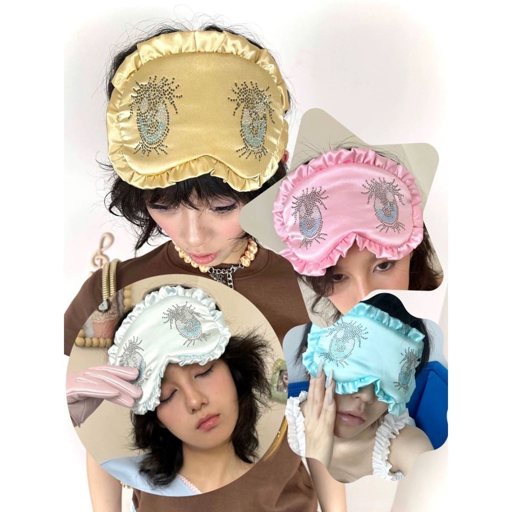 Diamond manga eyes sleeping eye mask
